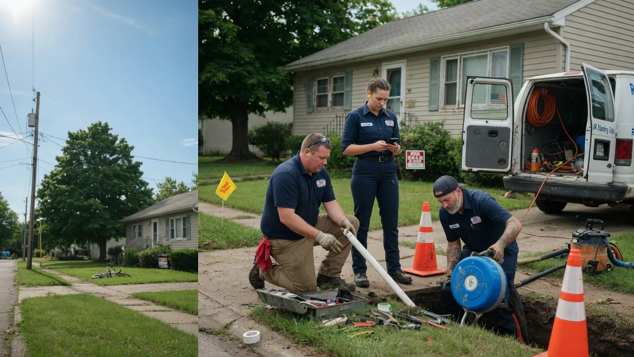 Sewer Line Repair in Yeaddiss, KY near me